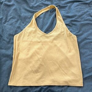 Yellow AE Halter Top